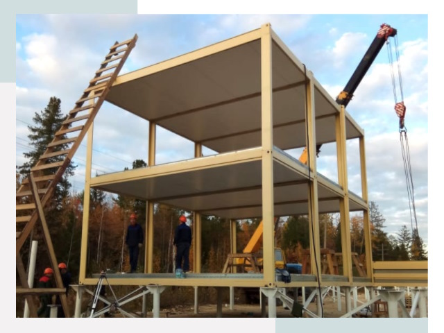 Строительство модульных здания Екатеринбург