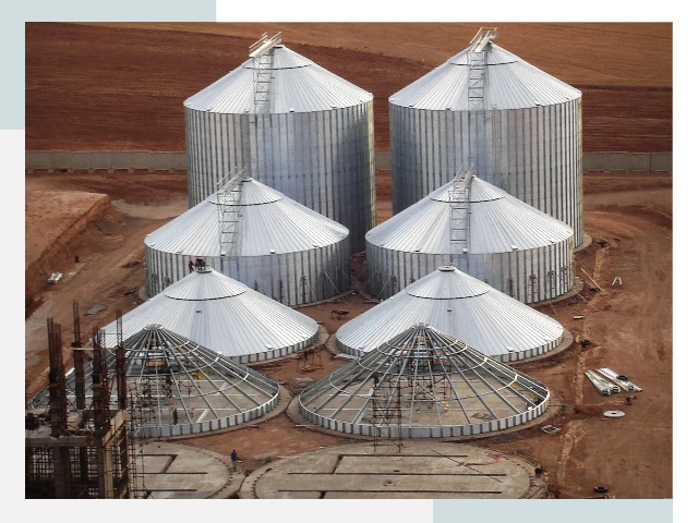 Строительство зерновых силосов в Екатеринбурге