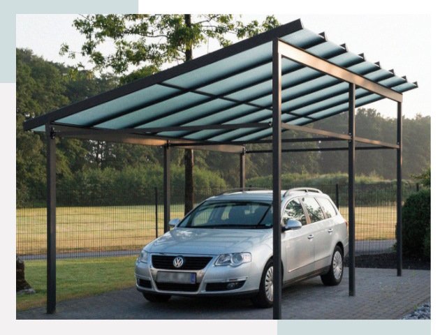 Навесы для автомобилей в Екатеринбурге