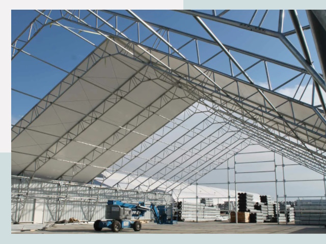 Каркасно-тентовые сооружения от СтальСтрой-Ктр по цене 615 руб.