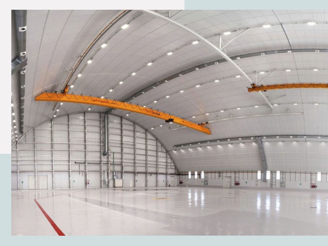 Оснащение ангаров в Екатеринбург от СтальСтрой-Ктр - цена от 615 руб.