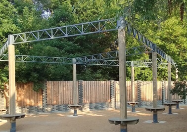 Терраса из металлоконструкций под ключ, проектирование, изготовление и монтаж от СтальСтрой-Ктр